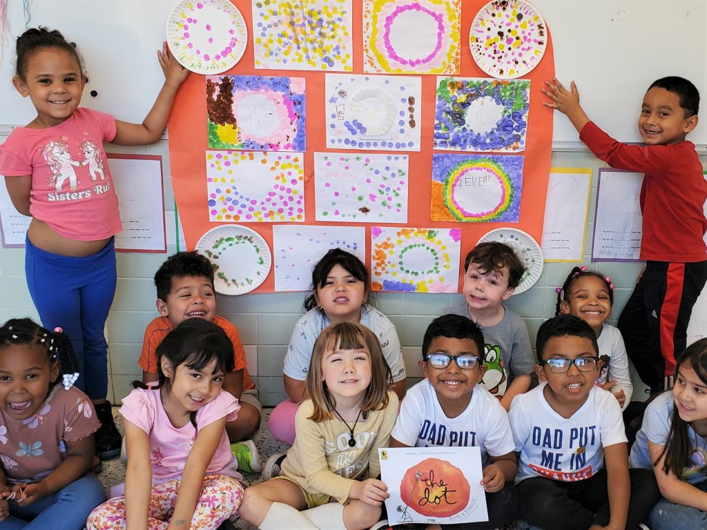 Howe PreK Goes Dotty!