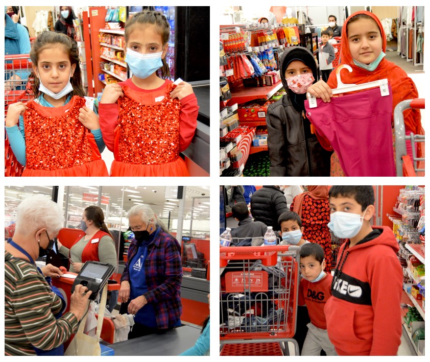 Afghan children get new clothes