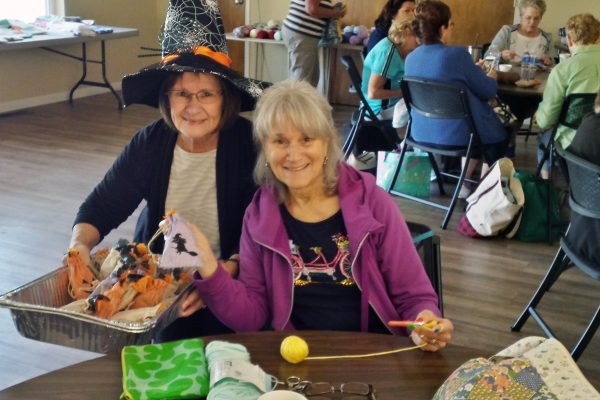 Caring Hands Halloween Meeting