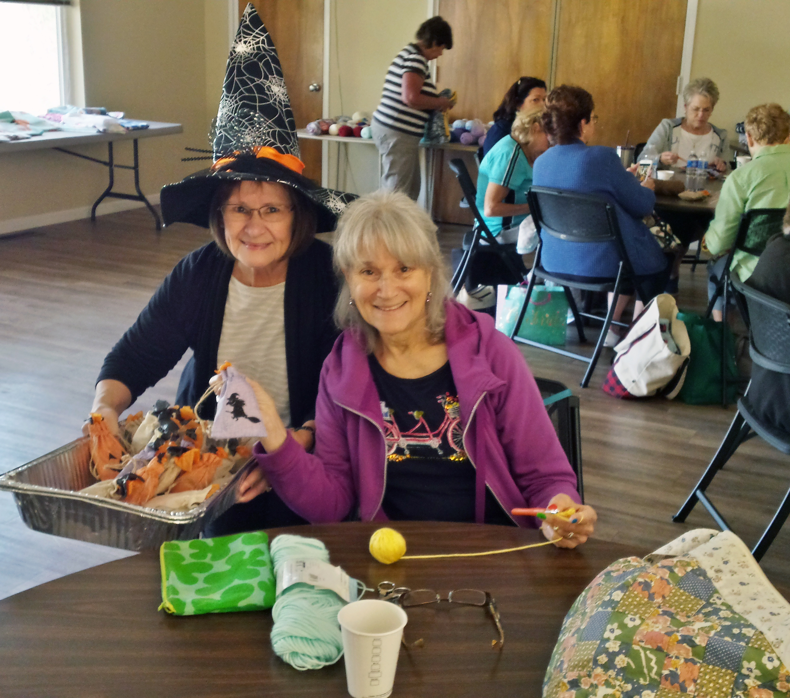 Caring Hands Halloween Meeting