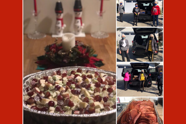 Delivering a Holiday Meal to FSH
