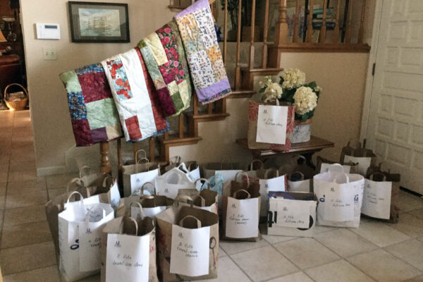 Quilts and Toiletries for CityTeam