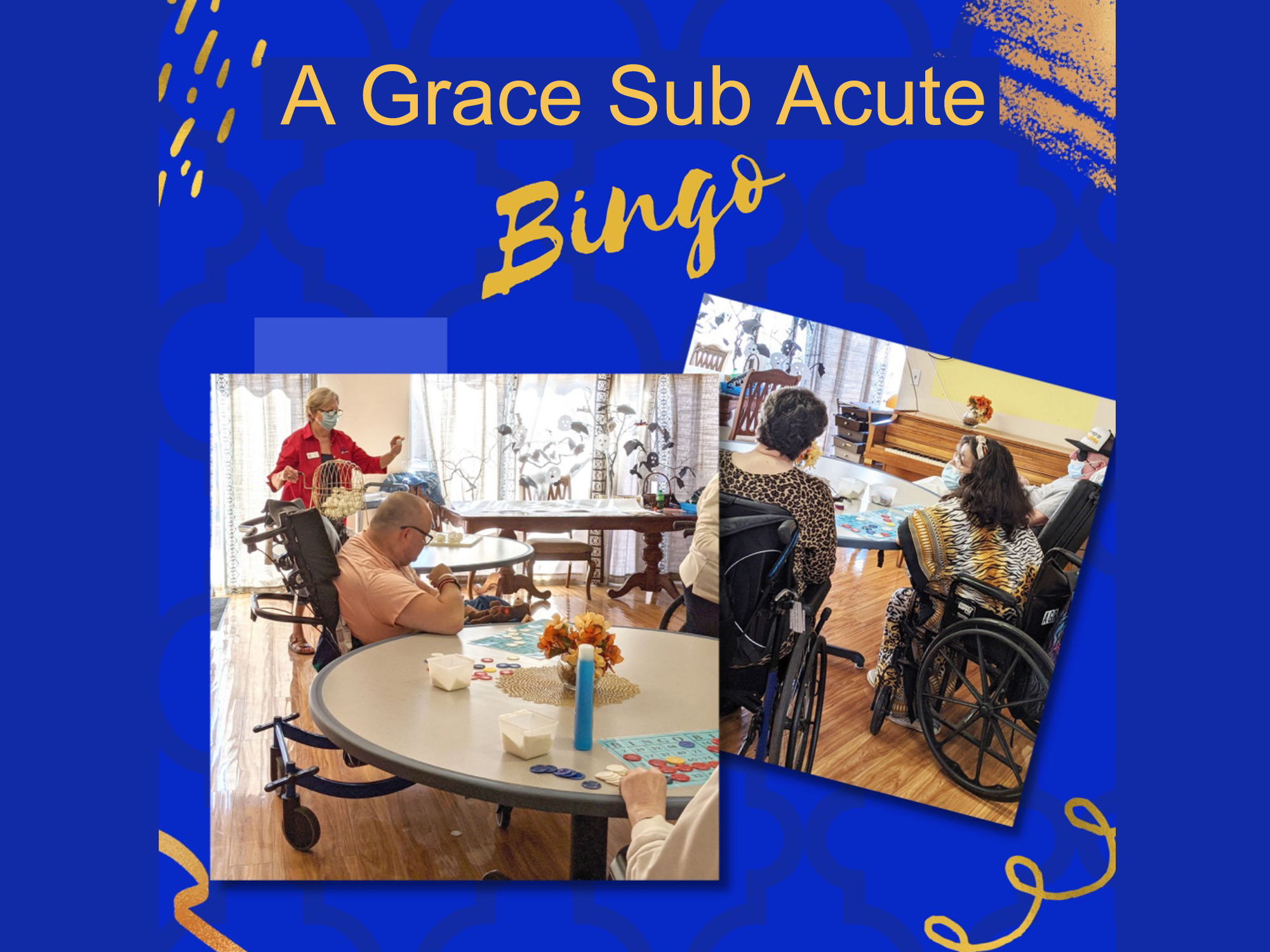 Bingo at A Grace Sub Acute & Skilled Care