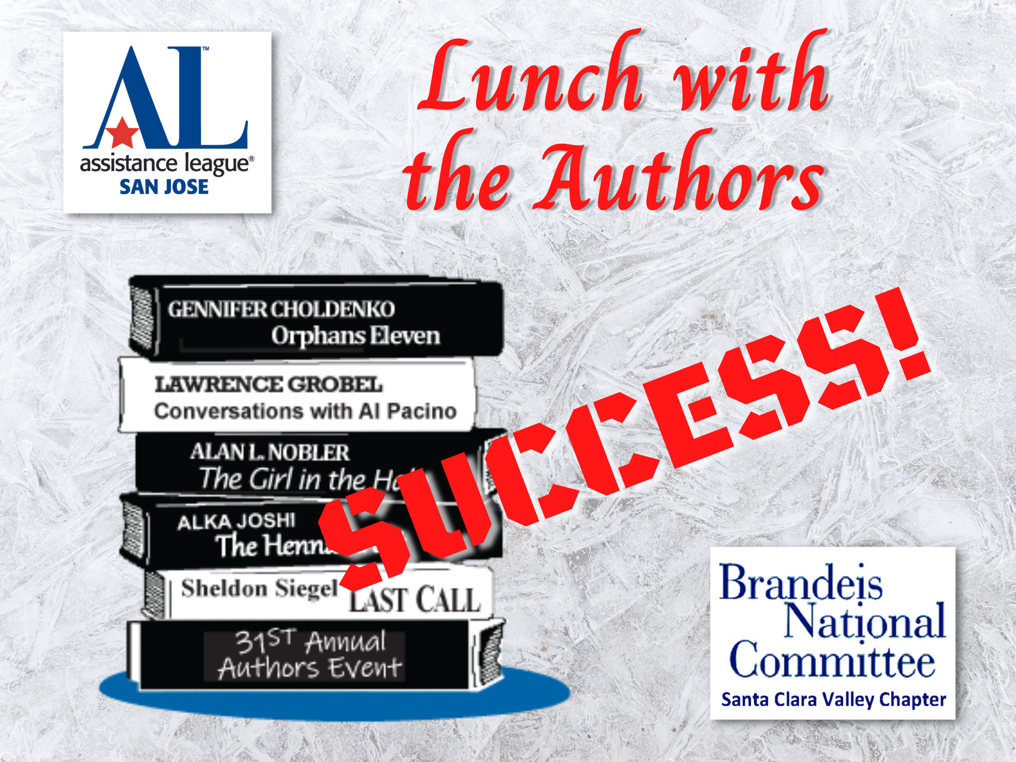 Lunch with the Authors - Success!