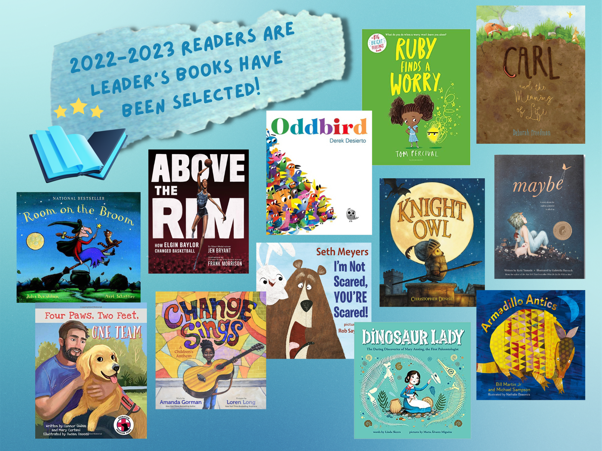 Readers Are Leaders 2022-23 Books Selected