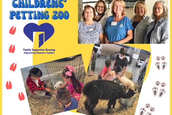 Petting Zoo at Family Supportive Housing