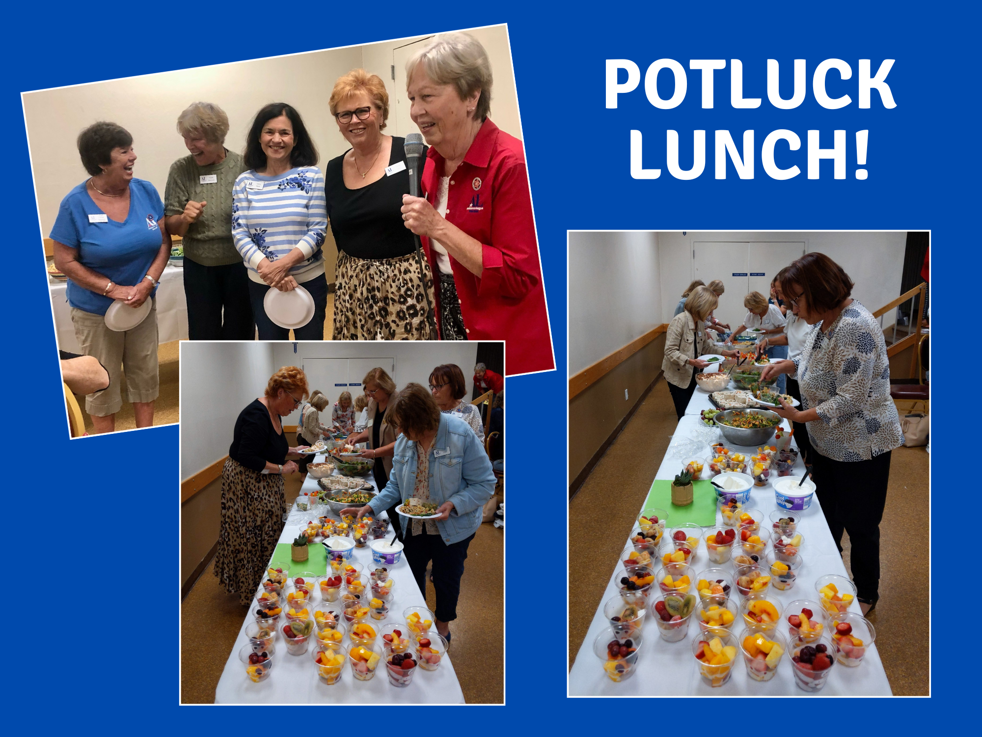 September Regular Meeting Potluck Lunch from Board