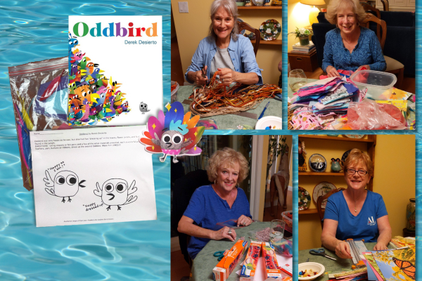 Creating projects for Readers Are Leaders first book, Oddbird