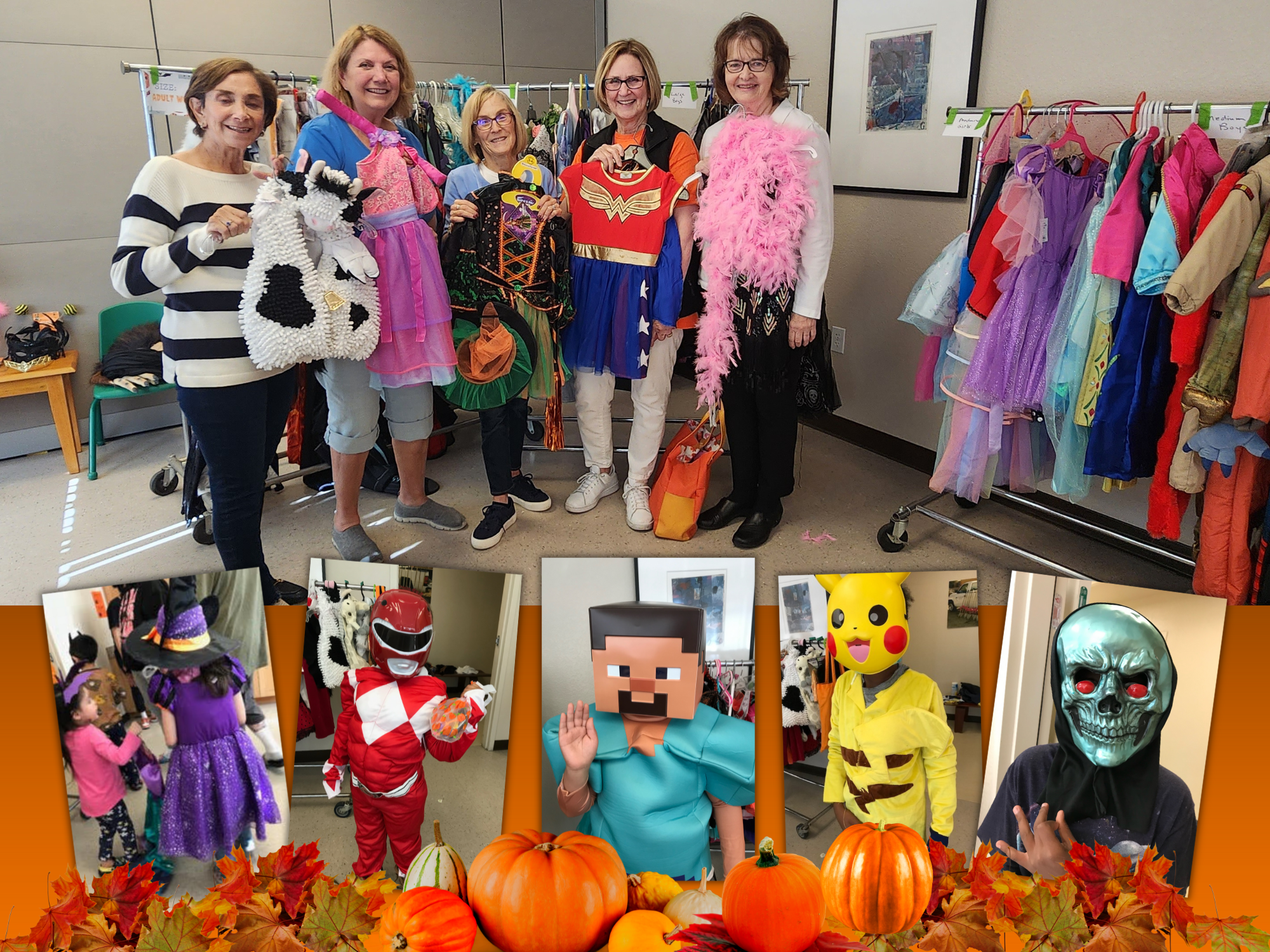Halloween Costume Shop at Family Supportive Housing