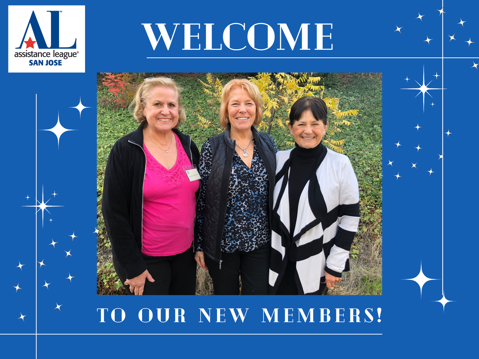Welcome, New Members