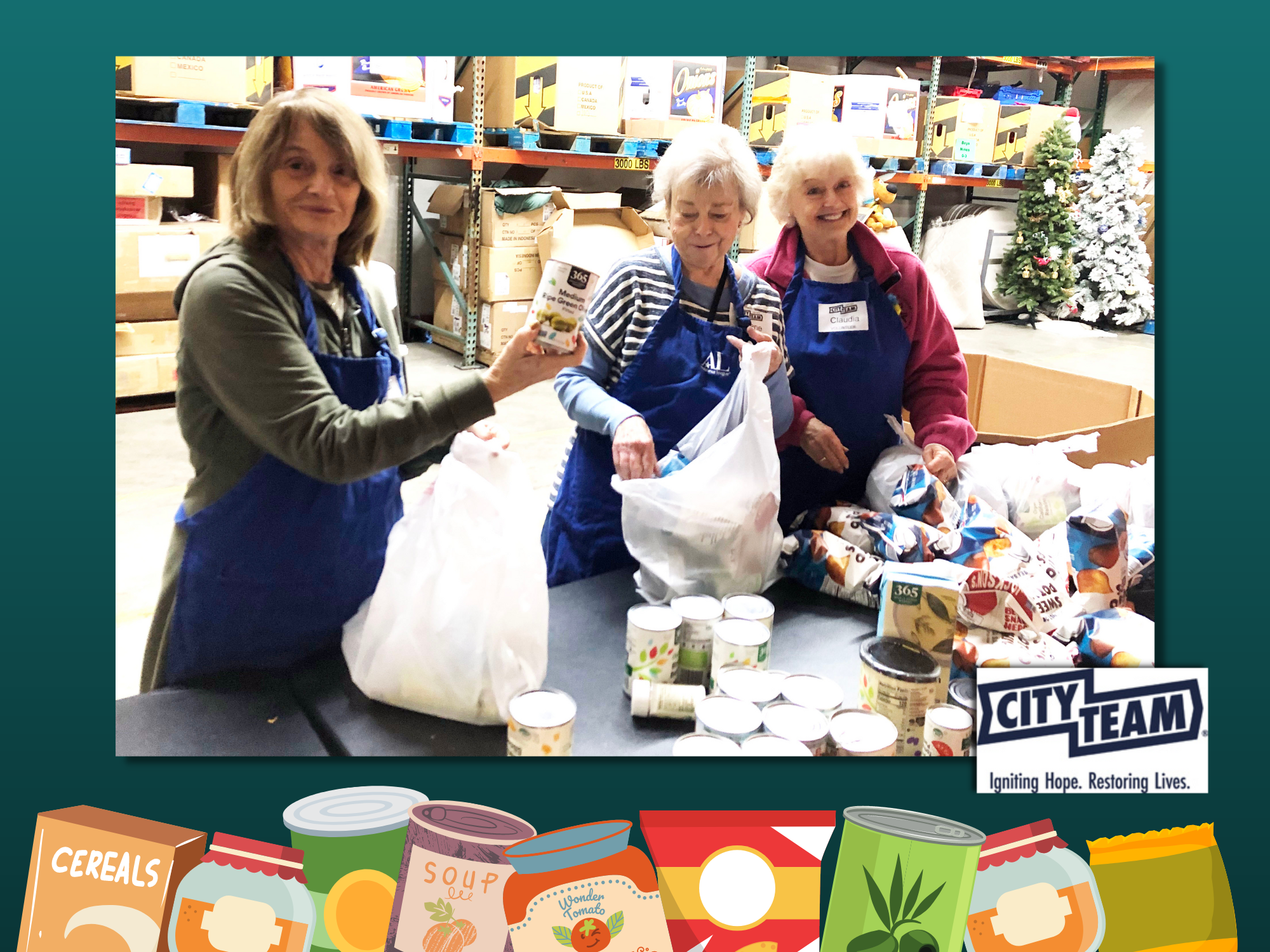 Sorting Food with CityTeam