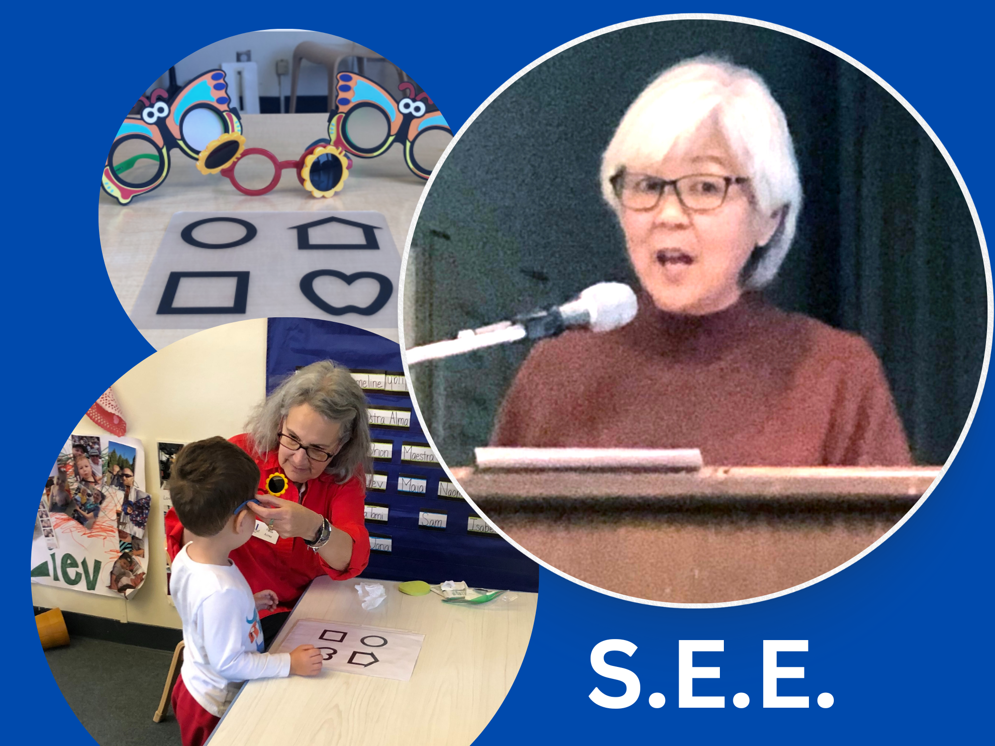 Guest Speaker for Screening Eyes Early at the Regular February Meeting