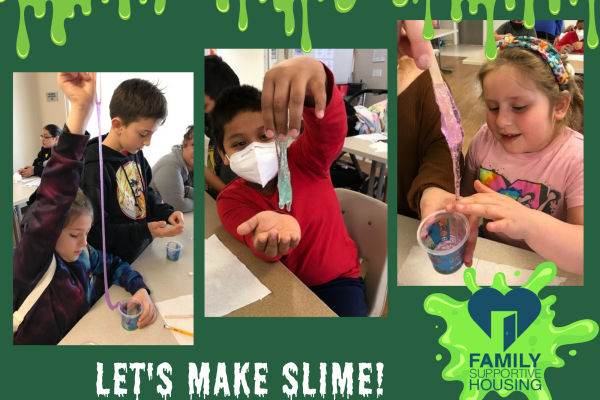 Mad Scientists at work at Family Supportive Housing