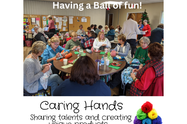 caring hands sharing volunteering