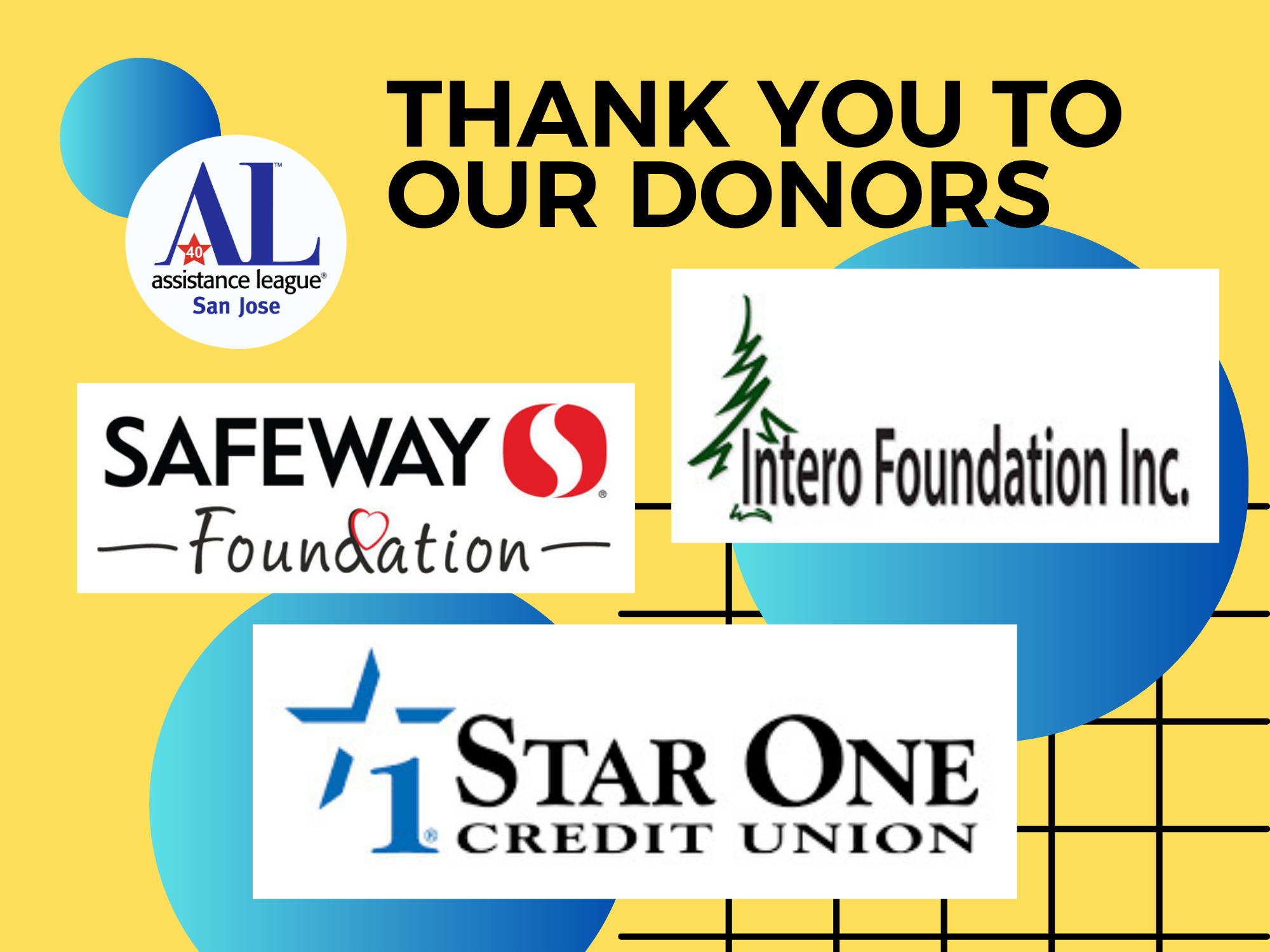 Thank You to Our Donors