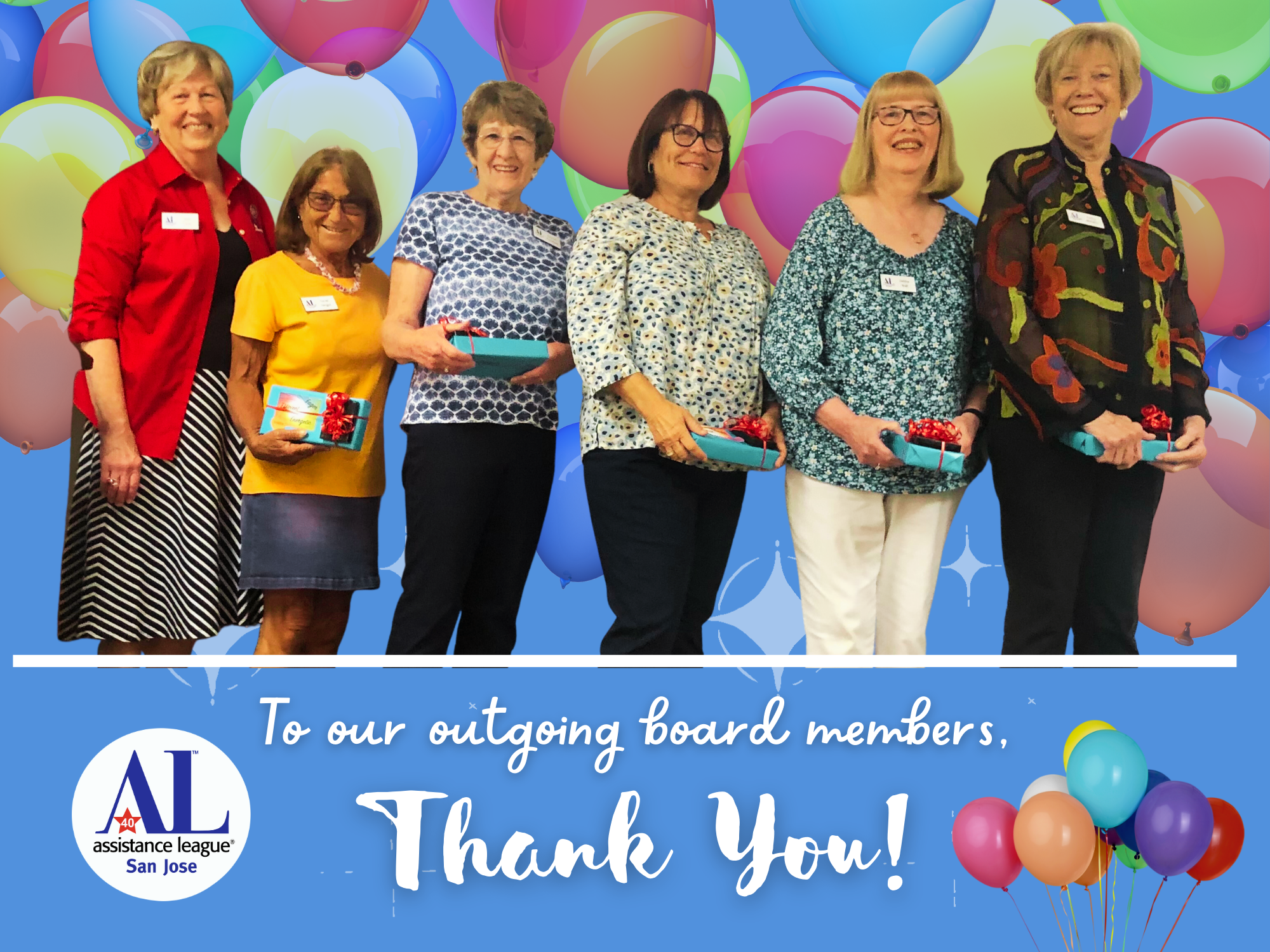 Thank you outgoing board members