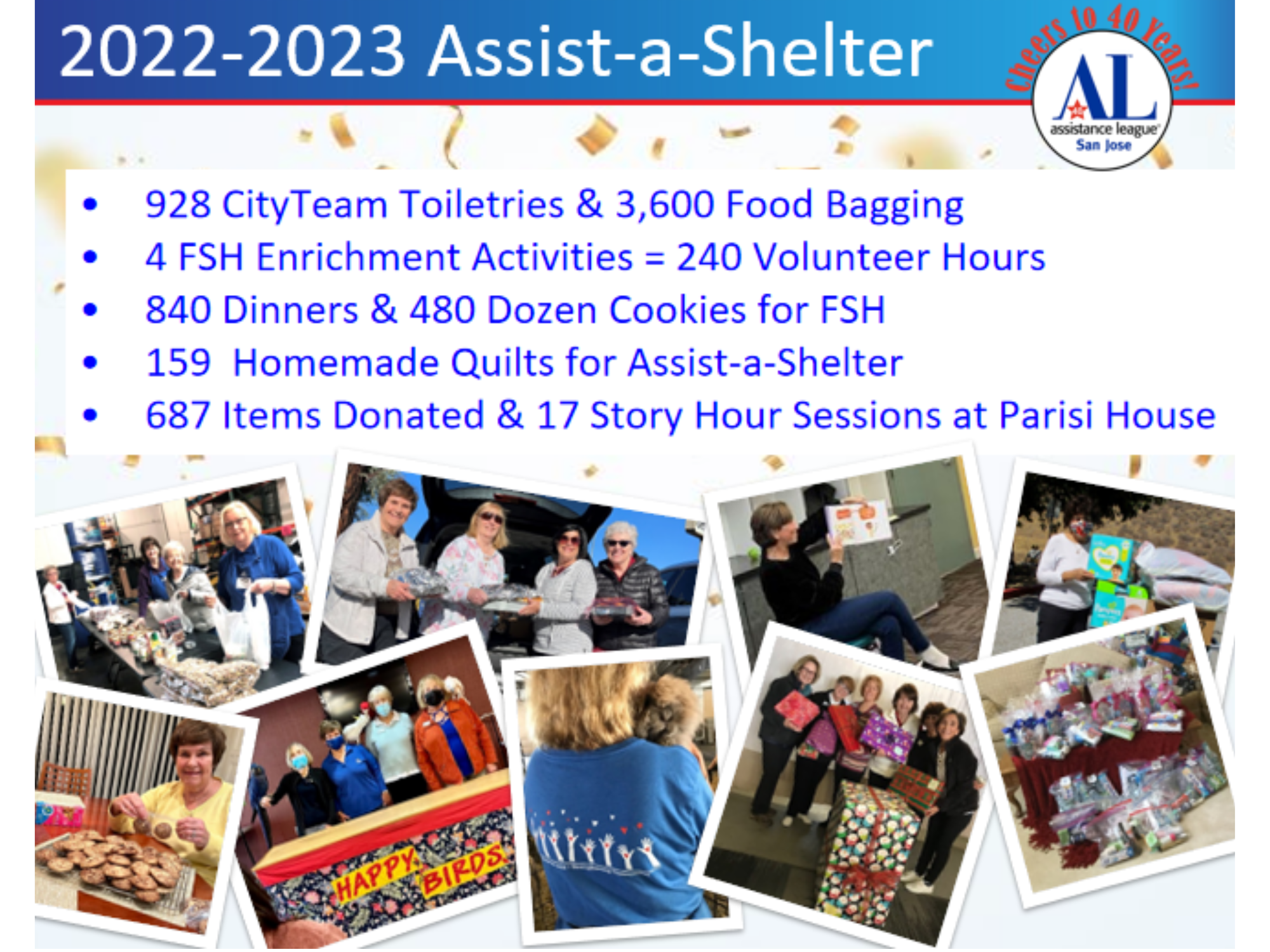 2022-23 New Programs for Assist-a-Shelter