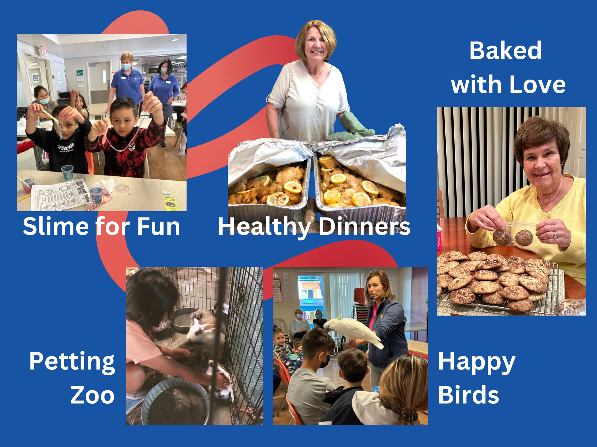 Family Supportive Housing Programs - Baking Cookies, Cooking dinners, Providing Enrichment Programs