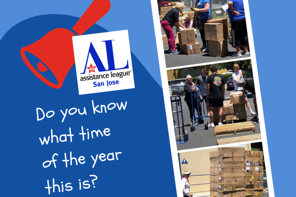 Do you know what time of year it is? Warehouse delivery of uniforms.