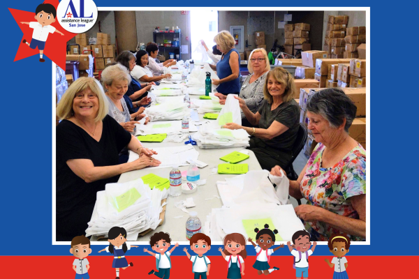 Bagging Uniforms for Operation School Bell