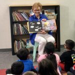 Readers Are Leaders Volunteer reading in classroom
