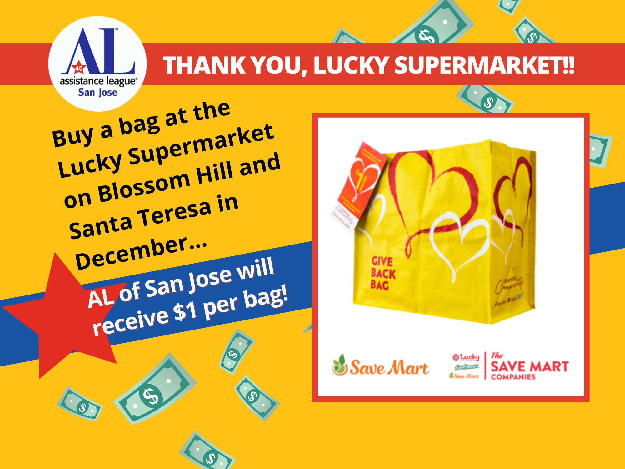 Lucky Supermarket Give Back Bag Promotion