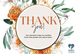 Thank You from Family Supportive Housing