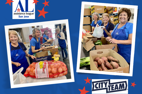 Packing Food at CityTeam