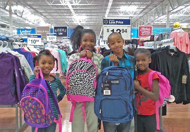 Students from Cypress Elementary School participated in Assistance League of San Bernardino’s Operation School Bell program on Tuesday, Jan. 26.